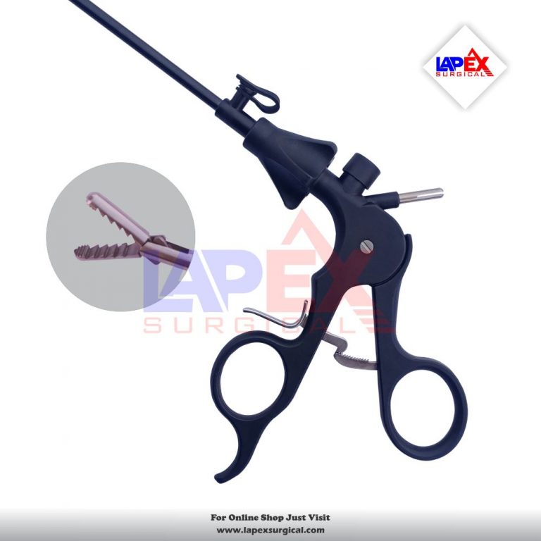 Home 3 Reusable Alligator Grasper – 5mm Laparoscopic Surgical Instrument by Lapex Surgical
