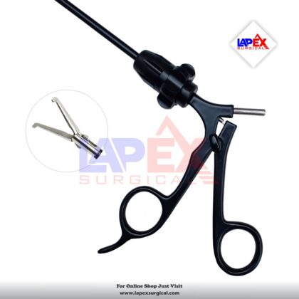 Reusable Dissecting Forceps 90 Degree Curved with ergonomic handle and curved tip