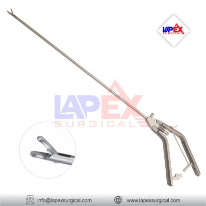 Laparoscopic Needle Holder (Curved Handle)