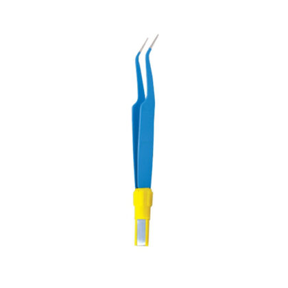 Single Use European Jeweller Angled Bipolar Forceps
