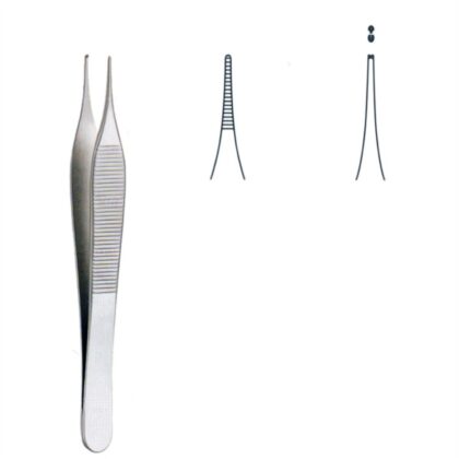Image Shows MICRO ADSON FORCEPS LP-7.100.05, SERRATED