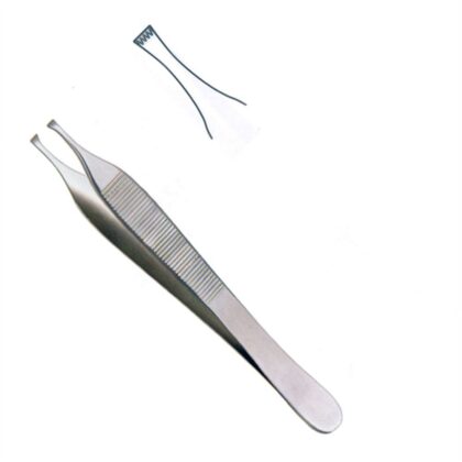 Image Shows ADSON GRAEFE DELICATE TISSUE FORCEPS LP-7.100.09