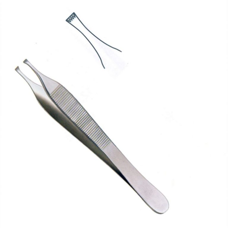 Home 12 Image Shows ADSON GRAEFE DELICATE TISSUE FORCEPS LP-7.100.09