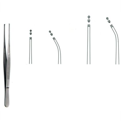 Image Shows SEMKEN DELICATE TISSUE FORCEPS LP-7.100.11