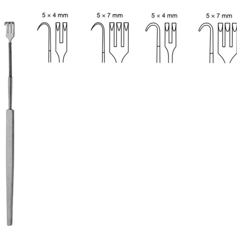 Home 11 Image Shows FLEXIBLE NECK RETRACTOR LP-5.100.33
