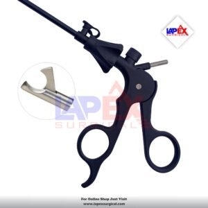 Image shows Reusable Laparoscopic Hook Scissors LCS-3302H