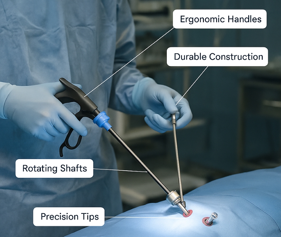 Key Features of High-Quality Laparoscopic Instruments for Superior Outcomes