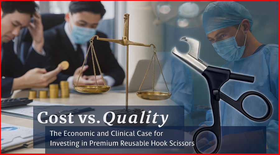 Cost vs. Quality The Economic and Clinical Case for Investing in Premium Reusable Hook Scissors 31 Clinical Case for Investing in Premium Reusable Hook Scissors