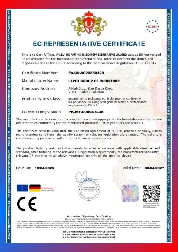 LGI-EUREP-2026-2027_001 Image shows EC Representative Certificate