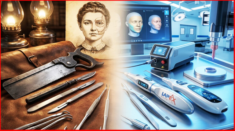 Plastic Surgery Tools: From Silver Hooks to Smart Handles