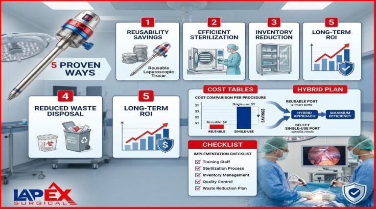5 proven ways reusable laparoscopic trocars cut OR costs