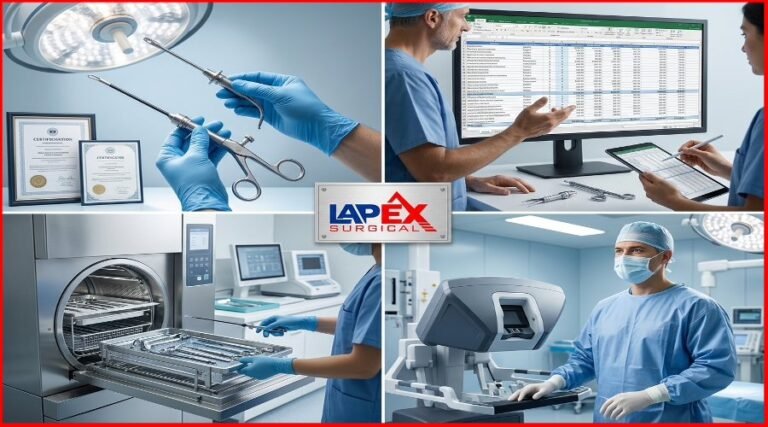 Choose Lapex Surgical laparoscopic instruments by quality, certification, cost, and care