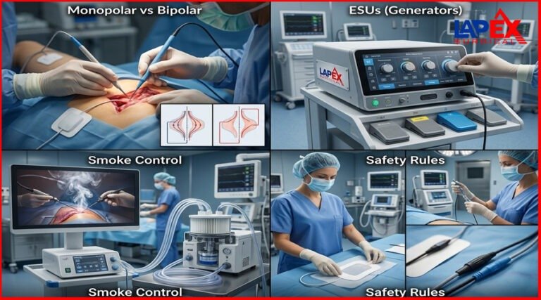 Home 24 image shows how to choose precision electrosurgical instruments
